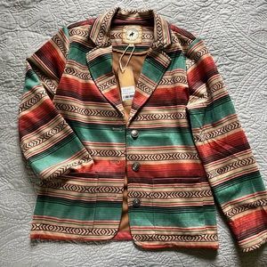 Aztec Serape Blazer